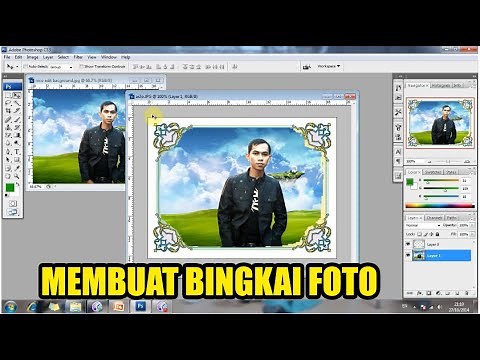 Cara Membuat Bingkai/Frame Foto di Adobe Photoshop (Border Foto)