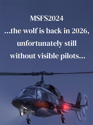 ♥️MSFS2024 'so sad😌' #MSFS2024 #airwolf #80s #fyp #edit