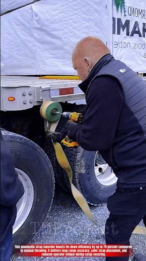 Innovative Truck Strap Launcher Machine System: Best High-Reach Securing Action