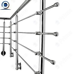 [Hot Item] Custom Design Balustrade Pipe Railing Stainless Steel Staircase Rod Bar Railing