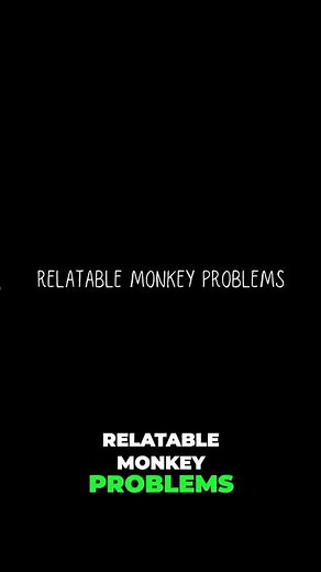 Relatable monkey problem #funny #ihavethisthingwithplants #animation #helpmemakethismakesense