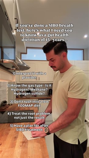 Things you need to know about SIBO (especially after doing a SIBO breath test)👇