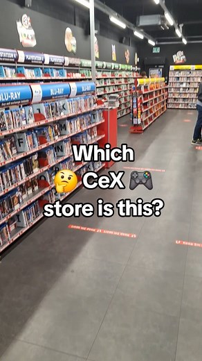 Back at it again - which CeX store are we at this time?👀 #retail #gaming #guessthelocation #wherearewe | CeX