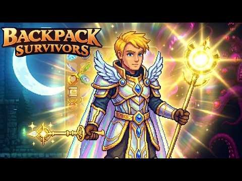 DESTROYING Everything With Holy Damage In This Roguelite - Backpack Survivors