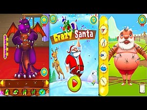 Crazy Santa Adventure Kids Games - Help Santa save Christmas! ( Vertical Video )