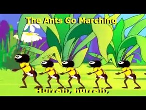The Ants Go Marching | FULL HD | Famous Rhymes for Preschoolers | Nursery Rhymes for Kids