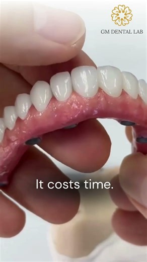 It’s built through: Scan accuracy → Design precision → Controlled milling → Final refinement #shorts