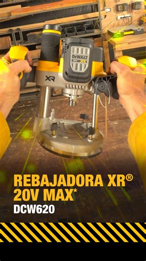DEWALT LATAM on Instagram: "La Rebajadora XR® DCW620 DEWALT® ofrece control total, cortes limpios y Rendimiento Superior en aplicaciones de alta exigencia. Mira su unboxing! #DEWALT #TuAliadoIndustrial #HerramientasDEWALT #HerramientasIndustriales #XR #Rebajadora"