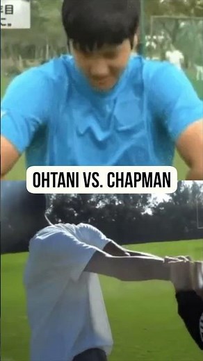 Shohei Ohtani Vs. Aroldis Chapman Flexibility