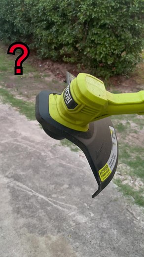 Ryobi Trimmer STRING REPLACEMENT!! #tools #diy #lawncare #trimmer #ryobi #homedepot #maintenance #garage #home #shorts #youtube #easy #doityourself