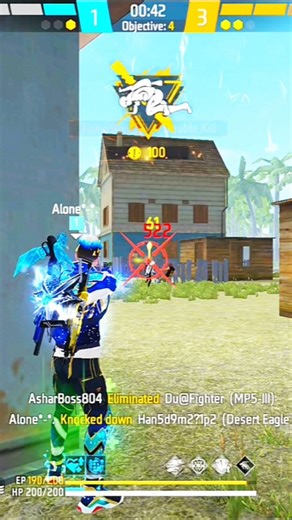 Full Control OneTap 😱#garenafreefire #Alone-live.1