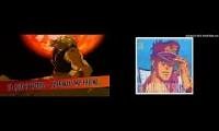 Mix of 2 videos from youtube : Stardust Crusaders Ending