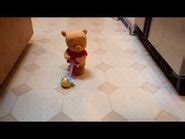 POP ALONG BABY POOH WALKING DISNEY WINNIE THE POOH BEAR