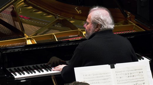 We snuck into rehearsal on Wednesday to catch a bit of Emanuel Ax- Official Page performing Mozart's Piano Concerto No. 20. Join Ax, the Orchestra, and conductor Pablo Heras-Casado on December 5–7 for a dynamic program of Mozart and Shostakovich. https://www.clevelandorchestra.com/attend/concerts-and-events/2425/severance/wk-12-AxMozart/ | The Cleveland Orchestra