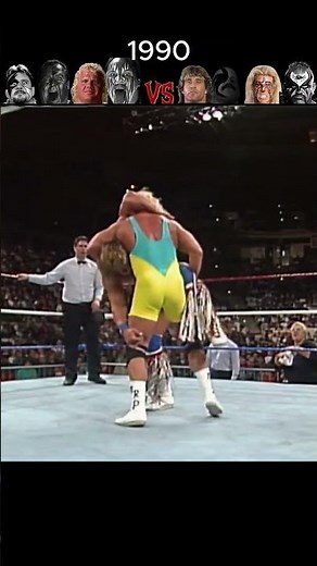 Team Warrior vs Team Perfect 1990 Match Edit 🔥