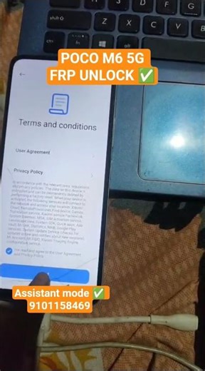 Poco M6 5G frp unlock Assistant mode ✅ #pocofrp #assistantmode✅ #frp