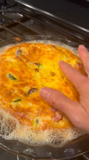 I’m making a KETO quiche — low-carb, protein-rich, nutrient-dense, and SO satisfying. This is how I eat to keep inflammation low, hormones balanced, and energy steady — because we are Spirit, Soul, and Body, and I steward all three. Bacon, onions, zucchini, eggs, and a zero-flour pork-rind crust 👏 This is what keeps me strong at 54, training daily, thriving in my marriage, and building this movement. 👉 The full recipe how I created a high-fat, low-carb version 👉 the WHY behind eating this way