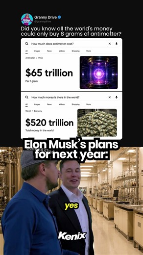 What If Elon Musk Bought All the Antimatter? 🤯
