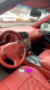 Transformed this 1999 Lexus GS 300 with a full interior dye and a custom suede headliner! 🚗✨ Big shoutout to @gtheceo for trusting us with this stunning project. The seats? They’re rocking custom-made slip covers from @exclusivrcoversusa, and they blend perfectly with the new look! 🪄✨ #LexusTransformation #custominterior #suedeheadliner #autodetailing #CarEnthusiast #lexuslife #exclusivecoverusa cargoal #customlexus #interiorupgrade #autoperfection #lexus #carseatcovers #cars #atlanta #usa | E