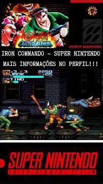 IRON COMMANDO - SUPER NINTENDO - 01 #supernintendo