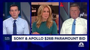 Sony and Apollo make $26 billion all-cash offer for Paramount