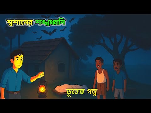 The sound of the conch shell | real ghost story | bhuter golpo | bangla bhayankar bhuter cartoon
