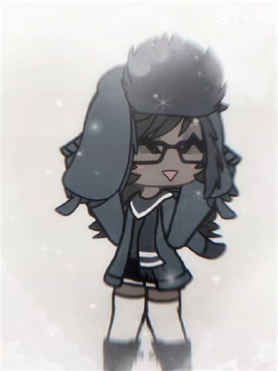 Casey with glasses(≧◡≦)💕(lazy also a joke) #gacha #gachalife #gachaclub #silly #oc #femboy