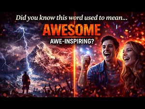 AWESOME | It Used to Be Terrifying