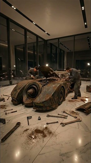 This Destroyed Batmobile Deserved Better #transformation #automotive