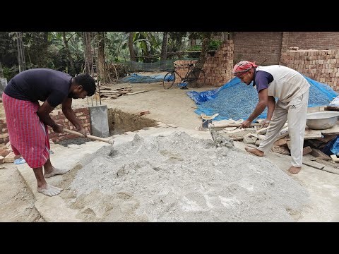 Concrete mixing process!