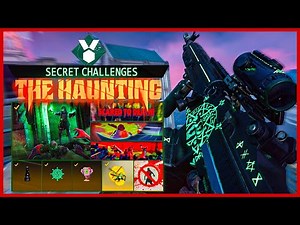ALL Zombie Royale Secret Challenges & Easter Eggs! (10 FREE Rewards from the Haunting Event)