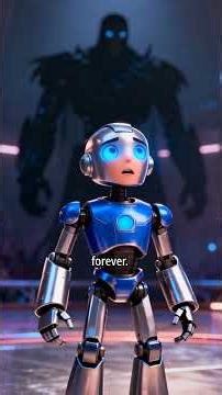 Weak Robot Kid FACES the Forbidden Shadow Bot 🤖⚫ | Robot Champions League