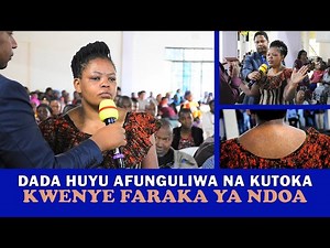 AFUNGULIWA KUTOKA KWENYE FARAKA YA NDOA NA NGUVU ZA GIZA - Vuka Yordani Church Ngaramtoni | Bishop Elibariki Sumbe