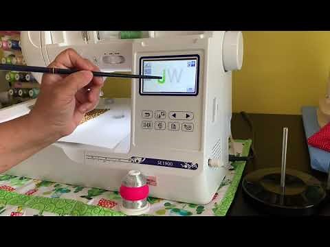 Adjusting the Speed on the Brother SE1900