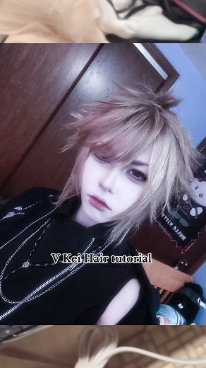 V Kei Hair Tutorial: Achieve Cloud Strife's Style