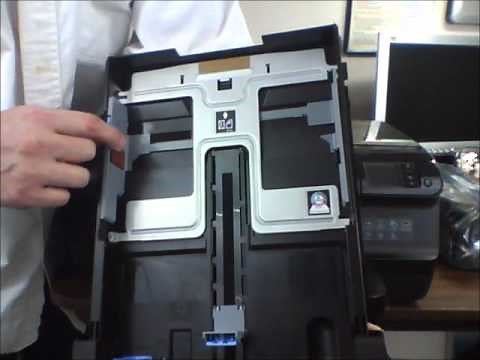 HP Officejet Pro 8100 ePrinter Unboxing & Setup