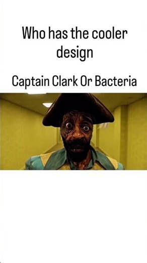 Backrooms // Captain Clark vs Bacteria #backrooms #captain #clark #captainclark #bacteria #fypage