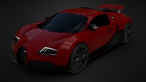 Bugatti Veyron 16.4 - Download Free 3D model by be the knight (@jayhystic22)