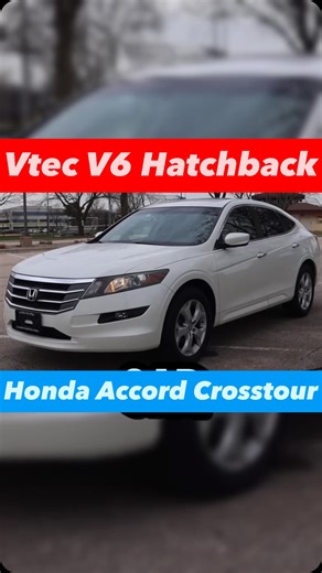 TorqueHUB on Instagram: "The Vtec V6 Accord Hatchback: 2010–2012 Honda Accord Crosstour 🇯🇵🛸 Everyone thinks the Accord only came as a sedan or coupe, but in 2010, Honda dropped a V6-powered Accord Hatchback that most people completely ignored. It’s the ultimate “stealth” daily for anyone who needs the space of an SUV but wants the handling of a Japanese sedan. 🏎️ WHY THE 2010–2012 ACCORD HATCH STANDS OUT While it’s officially called the Crosstour, this 5-door version was built directly on th