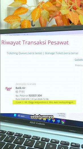 Passenger Data Appears Automatically When Booking Tickets