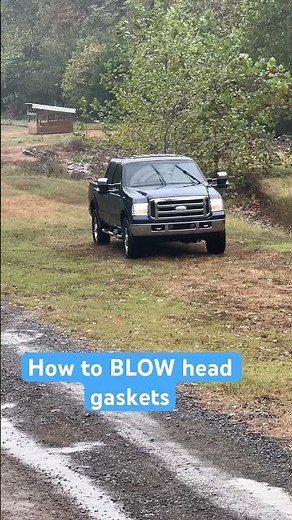 How to blow head gaskets #ford #hp #truck