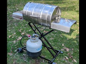 Beer Keg Propane Grill Pt. 1