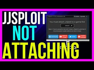 How to FIX JJSploit Not Attaching on Windows (2024 TRICK)
