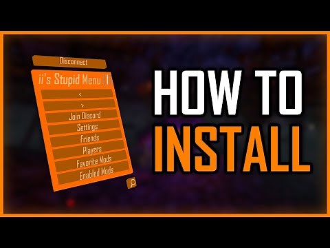 How to install ii's Stupid Menu | Gorilla Tag