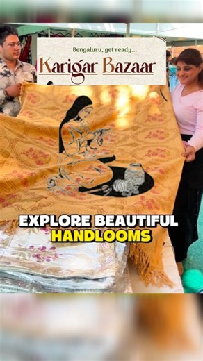 Anushka Jain || Lifestyle & Fashion Blogger || on Instagram: "Bengaluru, get ready! ✨ Karigar Bazaar is returning with its 2nd Grand Edition at the iconic Jayamahal Palace! 🗓 17th–26th January 2026 ⏰ 11 AM – 8 PM 💰 Entry: ₹100 | Free Parking Dive into a world of handcrafted fashion, décor, folk art, pottery, textiles, artisanal food, live performances, and hands-on workshops. Meet 150+ talented artisans and shop straight from the creators themselves. And yes—your pets are welcome too! 🐾 📍 Ja