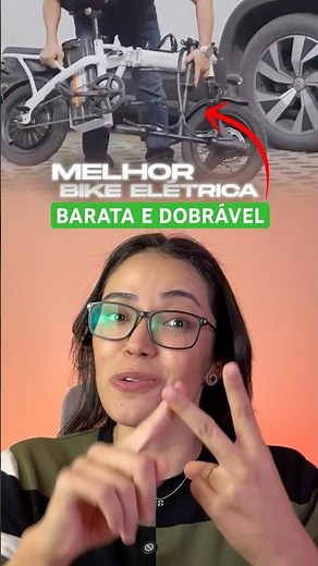 Uma Bike Elétrica Barata que DOBRA com BATERIA REMOVÍVEL! Nuda 400 Vale a Pena?