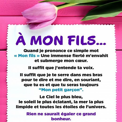 Une chanson pleine d’émotion, de transmission et d’amour paternel. Michel Sardou y parle à son fils comme à un ami, un héritier, un espoir. Parce que rien n’est plus fort que le lien entre un père et son enfant. 💙 #MichelSardou #MonFils #AmourPaternel #ChansonFrançaise | Adieu le passé,bonjour le présent, et vive l'avenir