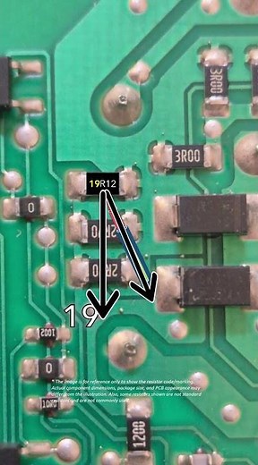 Read 19R12 SMD Resistors Like a Pro #Shorts #Electronics #smd #diy #repair