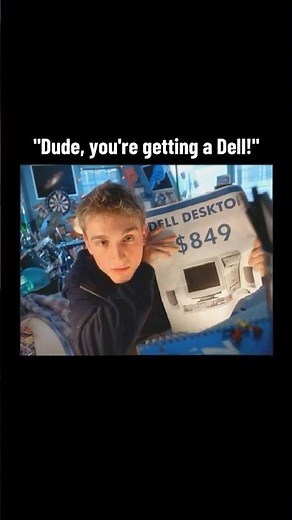 "Dude, you're getting a Dell!" First commercial. Free year of MSN and DVD upgrade! (Christmas 2000)
