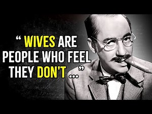 Groucho Marx Quotes: The Master of Wit and Humor in Memorable Quotes